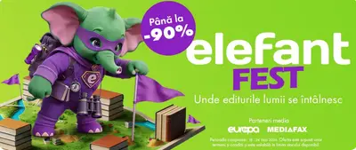 Elefant Fest un adevărat festival al editurilor