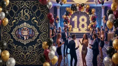 Idei spectaculoase de organizare: decoratiuni premium pentru un majorat de neuitat