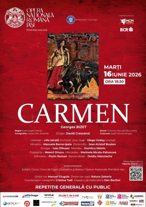 CARMEN – Georges Bizet – repetiție generala